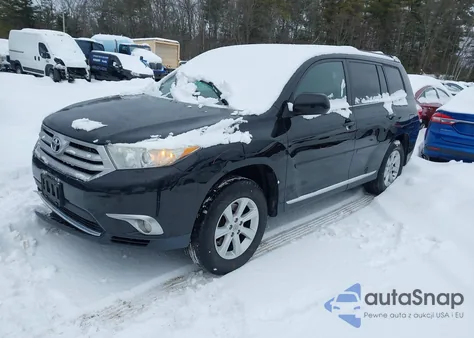 2012 Toyota Highlander Se V6 из США, поврежденный, VIN 5TDBK3EH9CS102336
